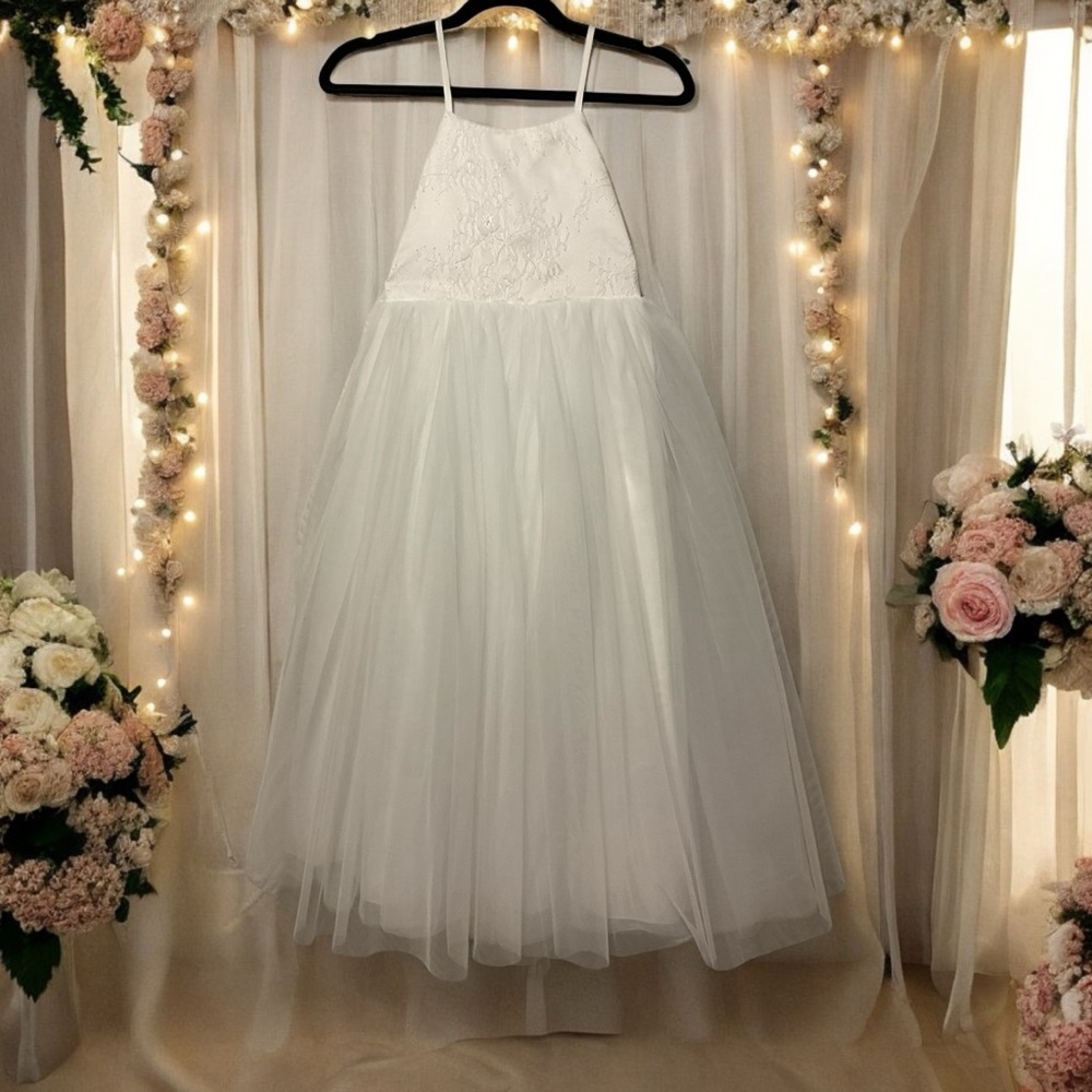 Floral Girl Dress Brand New Size 8